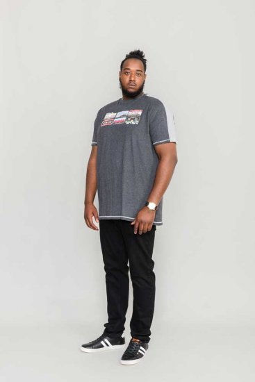 D555 SOHO American Number Plate T-Shirt - T-skjorter - Store T-skjorter - 2XL-14XL