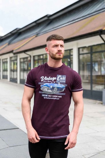 D555 BUCKHURST Vintage Cars T-Shirt - T-skjorter - Store T-skjorter - 2XL-14XL