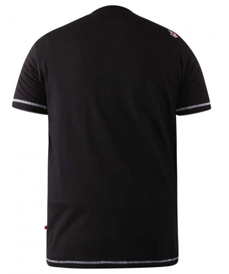 D555 BRICKET Camo Brooklyn T-Shirt - T-skjorter - Store T-skjorter - 2XL-14XL