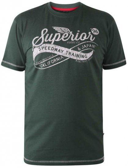 D555 WHITECHAPEL Superior Speedway T-Shirt - T-skjorter - Store T-skjorter - 2XL-14XL