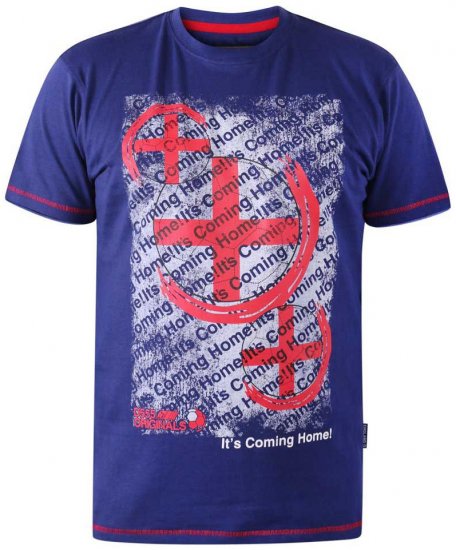 D555 GOAL Coming Home Football T-Shirt - T-skjorter - Store T-skjorter - 2XL-14XL
