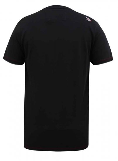 D555 Charles California Rebel Skull Printed T-Shirt - T-skjorter - Store T-skjorter - 2XL-14XL