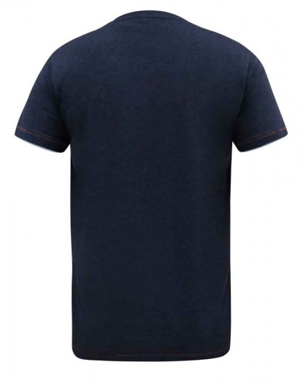 D555 Scampton Official Superman Printed T-Shirt Navy - T-skjorter - Store T-skjorter - 2XL-14XL