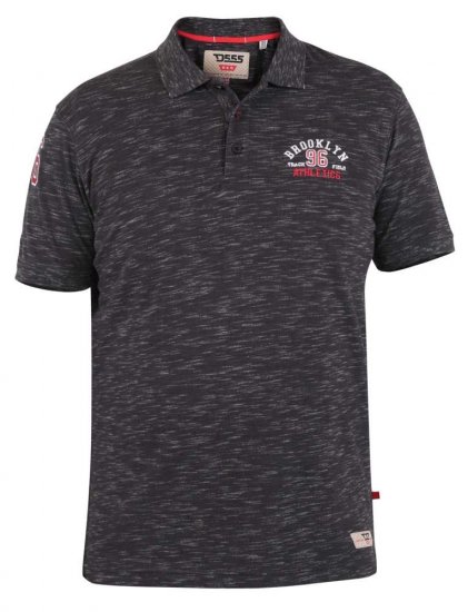 D555 Clawton Polo Shirt - Polo- & piqueskjorter - Poloskjorte i store størrelser - 2XL-8XL