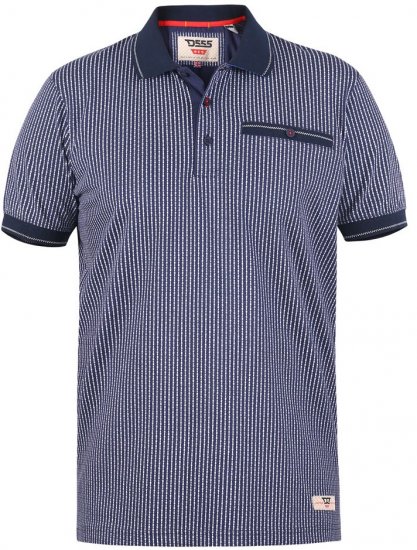 D555 MARLESFORD Polo Shirt - Polo- & piqueskjorter - Poloskjorte i store størrelser - 2XL-8XL