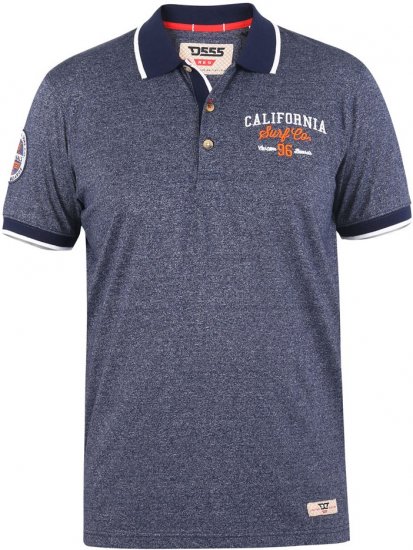 D555 HATFIELD Polo Shirt - Polo- & piqueskjorter - Poloskjorte i store størrelser - 2XL-8XL