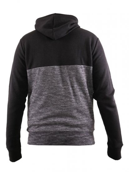 D555 Finnley Couture Hoody With Chest Embroidery Black - Gensere og hettegensere - Store hettegensere - 2XL-14XL