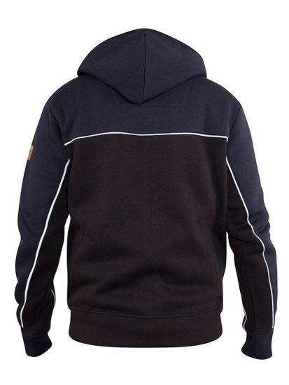 D555 Vincent Full Zip Hoody With Chest And Sleeve Piping Detail - Gensere og hettegensere - Store hettegensere - 2XL-14XL