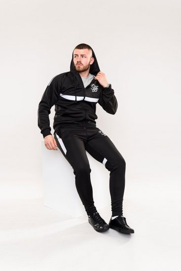D555 Bristol Couture Zip Through Hoody Black - Gensere og hettegensere - Store hettegensere - 2XL-14XL