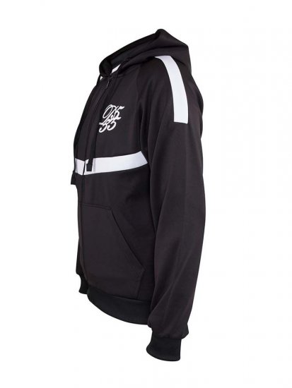 D555 Bristol Couture Zip Through Hoody Black - Gensere og hettegensere - Store hettegensere - 2XL-14XL