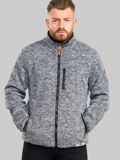 D555 Rockley Sweat With Sherpa Lining - Gensere og hettegensere - Store hettegensere - 2XL-14XL