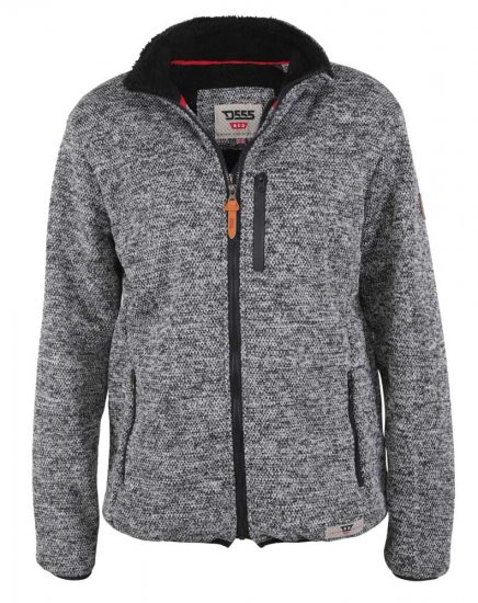 D555 Rockley Sweat With Sherpa Lining - Gensere og hettegensere - Store hettegensere - 2XL-14XL