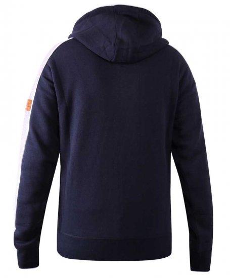 D555 Eaton Full Zip Hoodie Navy - Gensere og hettegensere - Store hettegensere - 2XL-14XL