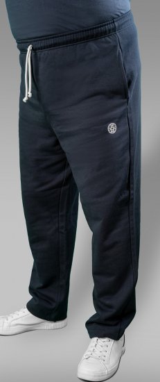 20 Nodi Ponente Long Leg Sports Pants in Combed Fleece Cotton Navy - Sweatbukser og-shorts - Sweatbukser og Sweatshorts 2XL-12XL