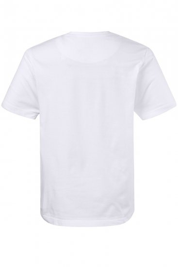 JP1880 702415 T-skjorte med V-hals Hvit - T-skjorter - Store T-skjorter - 2XL-14XL