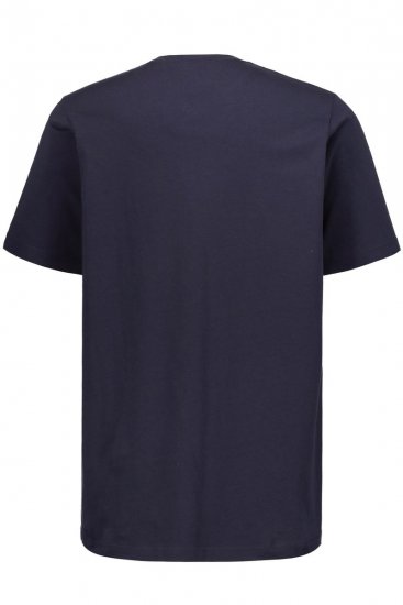 JP1880 702415 T-skjorte med V-hals Mørkeblå - T-skjorter - Store T-skjorter - 2XL-14XL