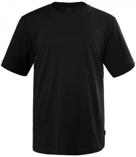 JP1880 702558 T-skjorte med rund hals Svart - T-skjorter - Store T-skjorter - 2XL-14XL