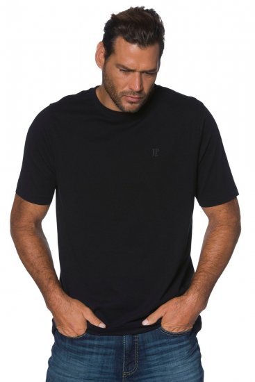 JP1880 702558 T-skjorte med rund hals Svart - T-skjorter - Store T-skjorter - 2XL-14XL