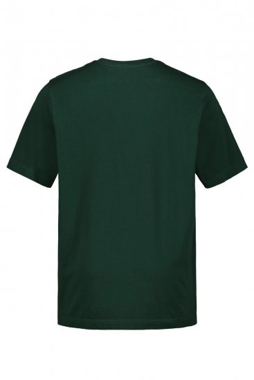 JP1880 702558 T-skjorte med rund hals Mørkegrønn - T-skjorter - Store T-skjorter - 2XL-14XL