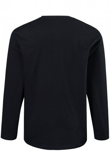 JP1880 702559 Langermet T-skjorte Svart - T-skjorter - Store T-skjorter - 2XL-14XL