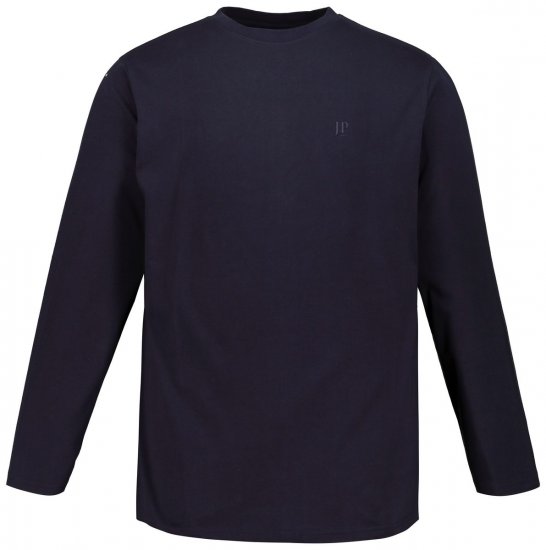 JP1880 702559 Langermet T-skjorte Mørkeblå - T-skjorter - Store T-skjorter - 2XL-14XL