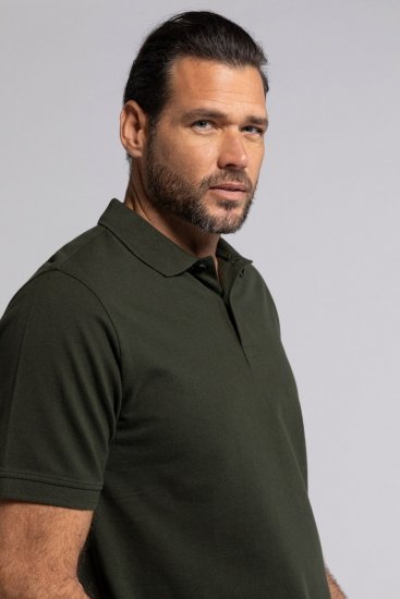 JP1880 702560 Pikéskjorte Mørk oliven - Polo- & piqueskjorter - Poloskjorte i store størrelser - 2XL-8XL