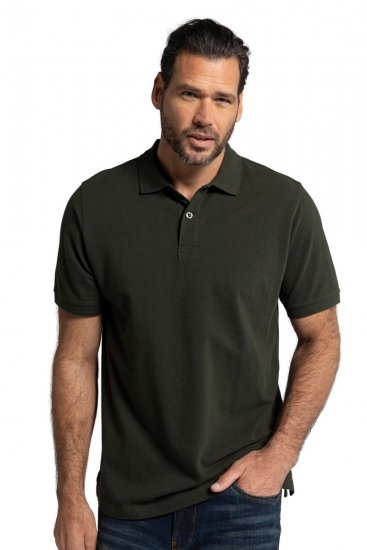 JP1880 702560 Pikéskjorte Mørk oliven - Polo- & piqueskjorter - Poloskjorte i store størrelser - 2XL-8XL