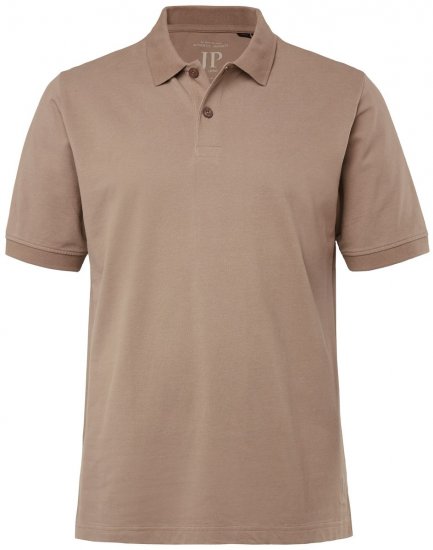 JP1880 702560 Pikéskjorte Gråbrun - Polo- & piqueskjorter - Poloskjorte i store størrelser - 2XL-8XL