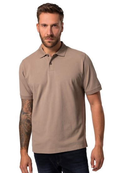 JP1880 702560 Pikéskjorte Gråbrun - Polo- & piqueskjorter - Poloskjorte i store størrelser - 2XL-8XL