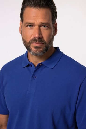 JP1880 702560 Pikéskjorte Safirblå - Polo- & piqueskjorter - Poloskjorte i store størrelser - 2XL-8XL
