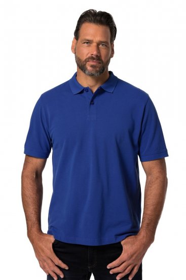 JP1880 702560 Pikéskjorte Safirblå - Polo- & piqueskjorter - Poloskjorte i store størrelser - 2XL-8XL