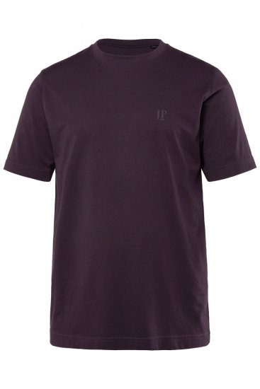 JP1880 702637 T-skjorte med rund hals 2-pakning Mørklilla/Svart - T-skjorter - Store T-skjorter - 2XL-14XL