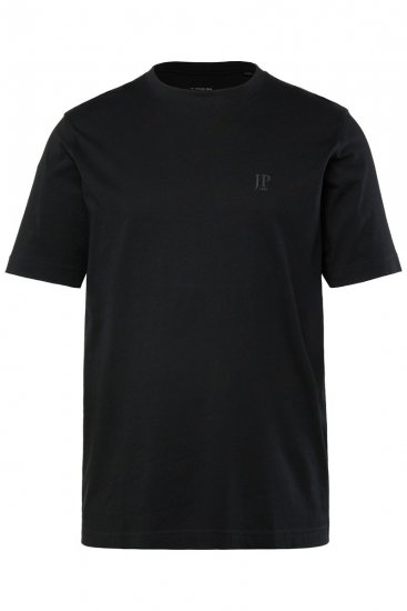 JP1880 702637 T-skjorte med rund hals 2-pakning Mørklilla/Svart - T-skjorter - Store T-skjorter - 2XL-14XL