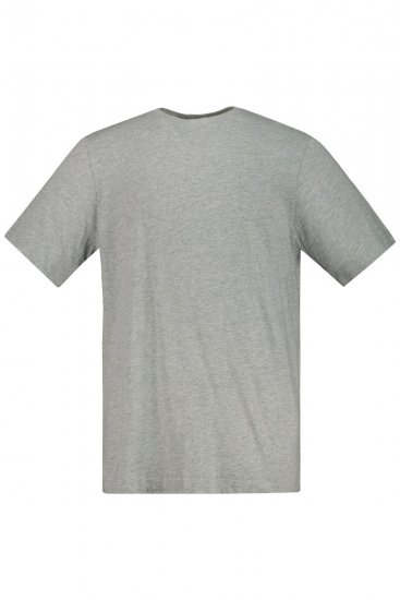 JP1880 702637 T-skjorte med rund hals 2-pakning Gråmelert - T-skjorter - Store T-skjorter - 2XL-14XL