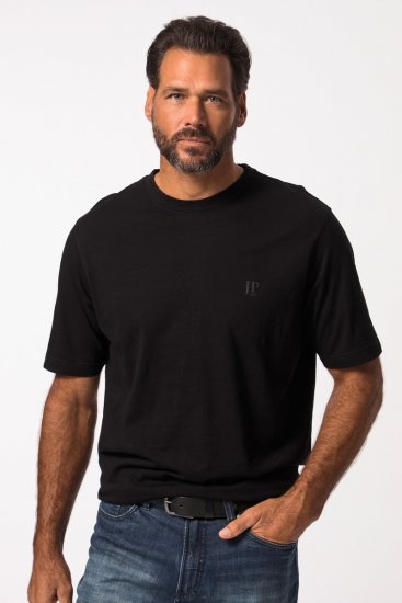 JP1880 702637 T-skjorte med rund hals 2-pakning Svart - T-skjorter - Store T-skjorter - 2XL-14XL