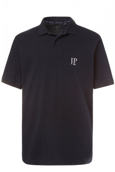 JP1880 704317 Pikéskjorte 2-pakning Svart/Mørkeblå - Polo- & piqueskjorter - Poloskjorte i store størrelser - 2XL-8XL