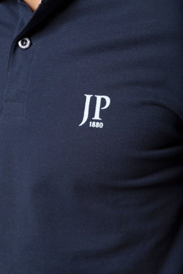 JP1880 704317 Pikéskjorte 2-pakning Svart/Mørkeblå - Polo- & piqueskjorter - Poloskjorte i store størrelser - 2XL-8XL