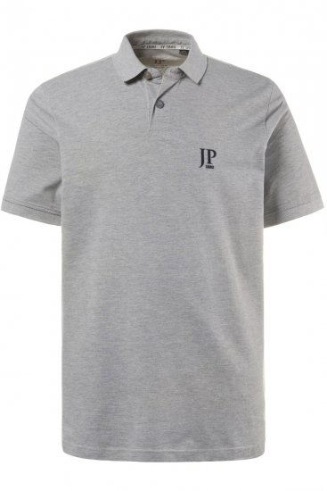 JP1880 704317 Pikéskjorte 2-pakning Mørkeblå/Gråmelert - Polo- & piqueskjorter - Poloskjorte i store størrelser - 2XL-8XL