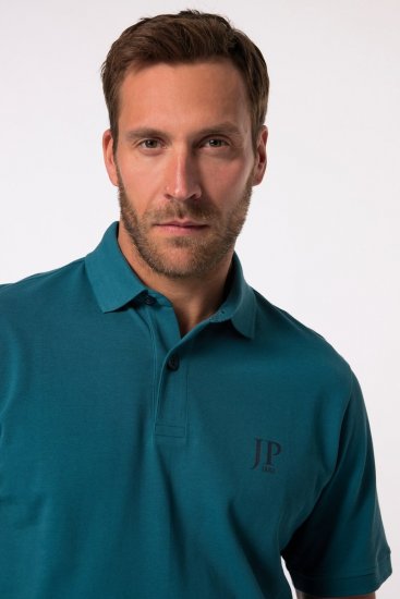 JP1880 704317 Pikéskjorte 2-pakning Petroleumsblå/Mørkeblå - Polo- & piqueskjorter - Poloskjorte i store størrelser - 2XL-8XL