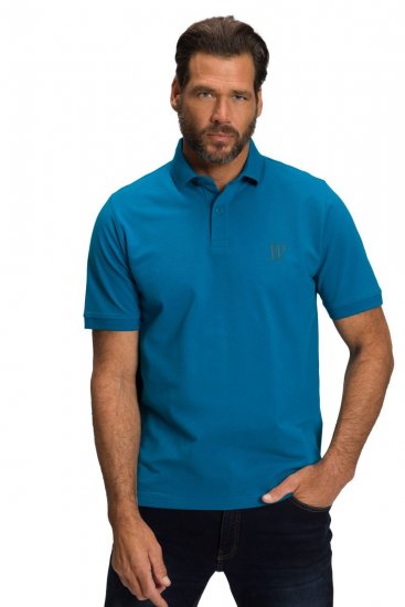 JP1880 704317 Pikéskjorte 2-pakning Turkisblå/Olivengrønn - Polo- & piqueskjorter - Poloskjorte i store størrelser - 2XL-8XL