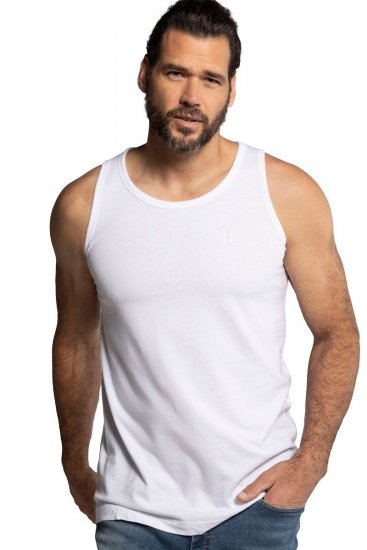 JP1880 705145 Singlet Hvit - T-skjorter - Store T-skjorter - 2XL-14XL