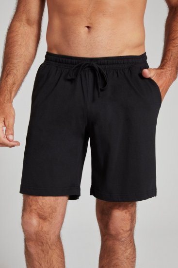 JP1880 Shorts Elastic Waistband Black - Sweatbukser og-shorts - Sweatbukser og Sweatshorts 2XL-12XL