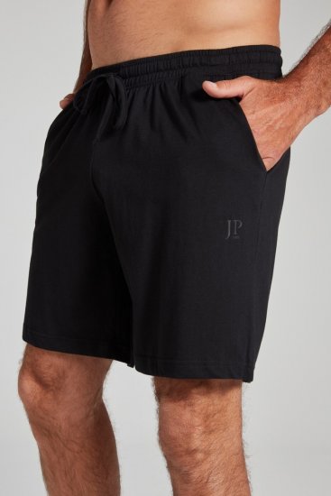 JP1880 Shorts Elastic Waistband Black - Sweatbukser og-shorts - Sweatbukser og Sweatshorts 2XL-12XL