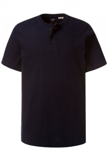 JP1880 708420 Henley t-skjorte 2-pakning Mørkeblå - T-skjorter - Store T-skjorter - 2XL-14XL