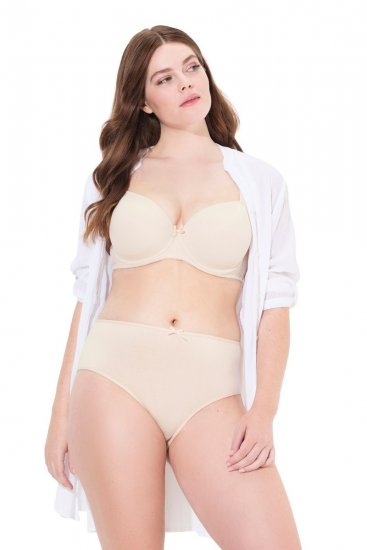 Ulla Popken 710201 Truser 5-pakning Beige - Truser - 