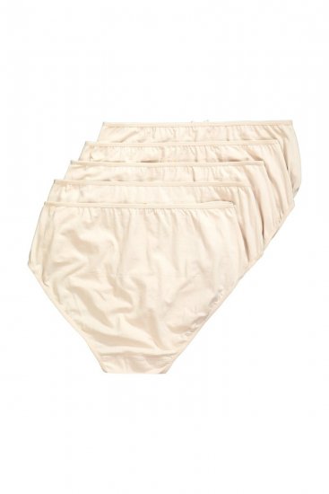 Ulla Popken 710201 Truser 5-pakning Beige - Truser - 