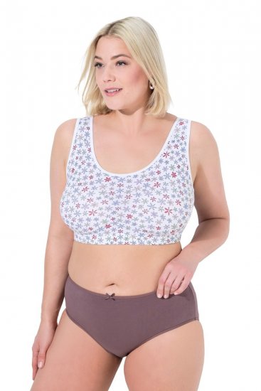 Ulla Popken 710201 Truser 5-pakning Brun - Truser - 