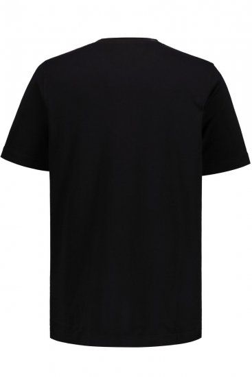 JP1880 711318 T-skjorte med V-hals 2-pakning Svart - T-skjorter - Store T-skjorter - 2XL-14XL