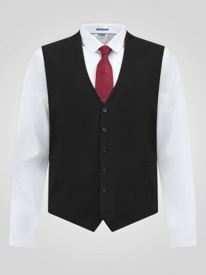 D555 Ted Dressvest Svart - Dresser og blazere - Dresser i store størrelser