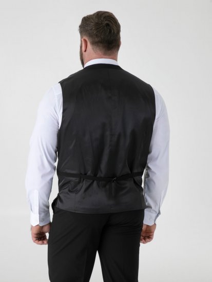 D555 Ted Dressvest Svart - Dresser og blazere - Dresser i store størrelser